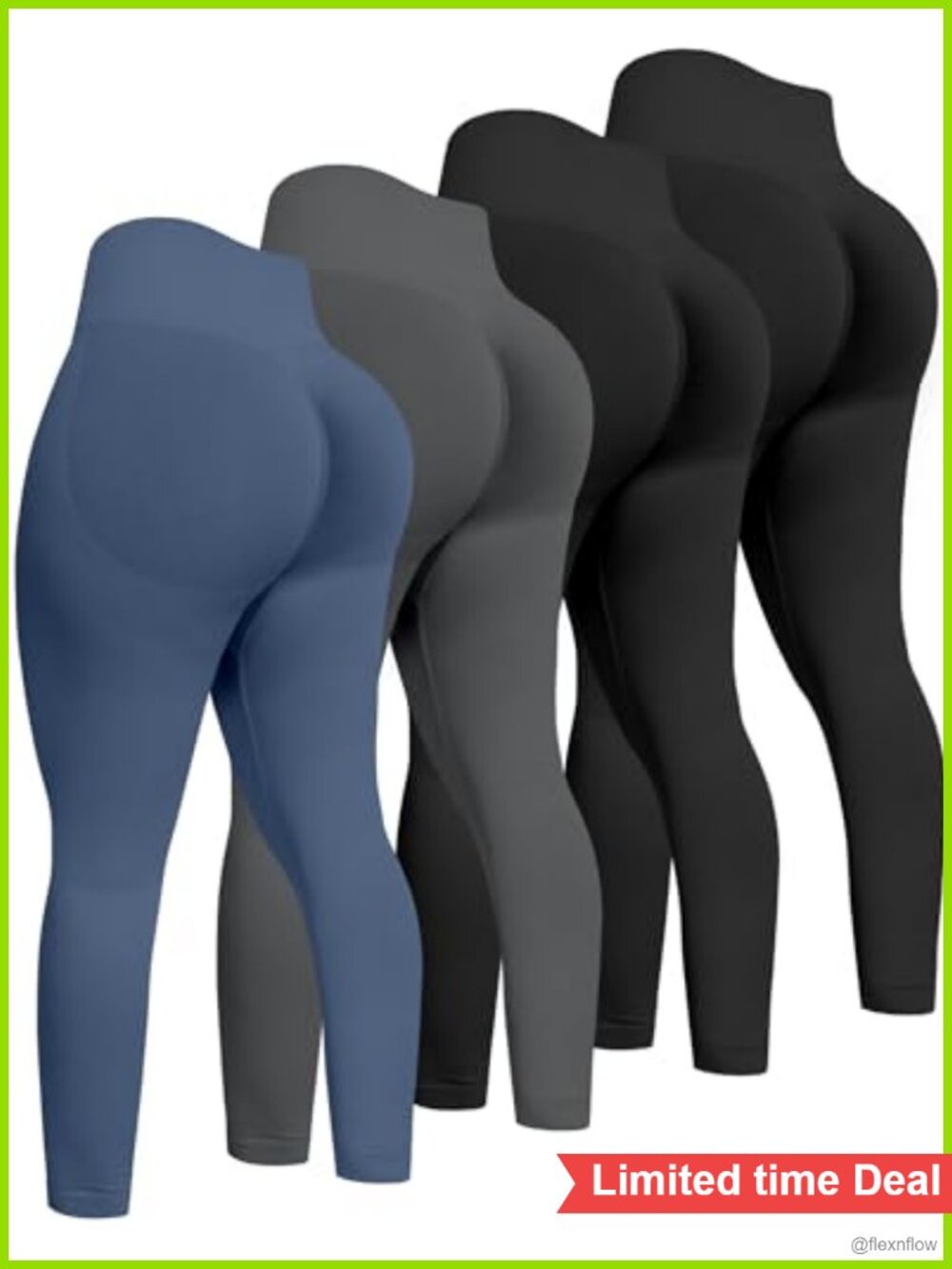 High Waisted Seamless Scrunch Butt Leggings